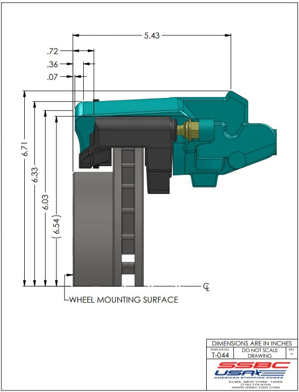 Disc Brake Kit (Cast)