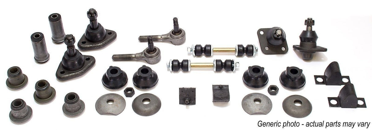 PST Original Front End Kit 1962-63 Mercury Meteor (MS; w/aluminum sleeves) - FEKMER622ASK