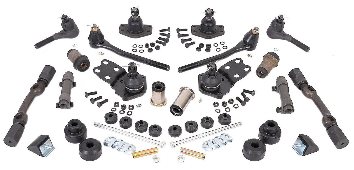 Super Orig Front End Kit 1964-65 Ford Fairlane (MS; from 3/2/64; w/alum sleeves) - FEKSSFOR639ASK