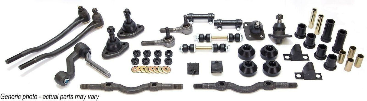 Polygraphite Super Front End Kit 62-64 Ford Fairlane (MS; to 3/1/64; w/stl slvs) - FEKSPFOR621SSK