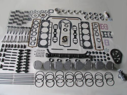 Engine Overhaul Kit - EOKDMER383 - Deluxe Engine Rebuild Kit 58 59 60 Mercury 383 V8 1958 1959 1960 w/ pistons - Kanter Auto