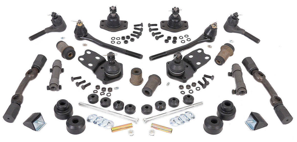 Super Orig Front End Kit 1962-64 Ford Fairlane (MS; to 3/1/64; w/steel sleeves) - FEKSSFOR621SSK