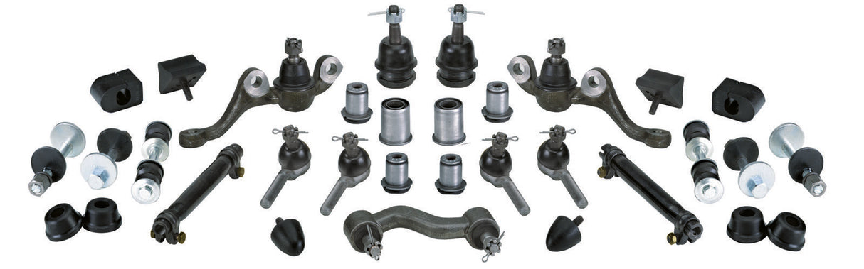 PST Super Original Front End Kit 1966-67 Dodge/Plymouth B Body (w/alum sleeves) - FEKSSDOD661ASK