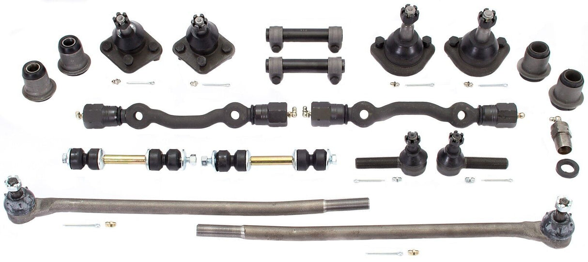 PST Super Original Front End Kit 1960 Ford/Edsel Full Size (MS; w/alum sleeves) - FEKSSFOR601ASK
