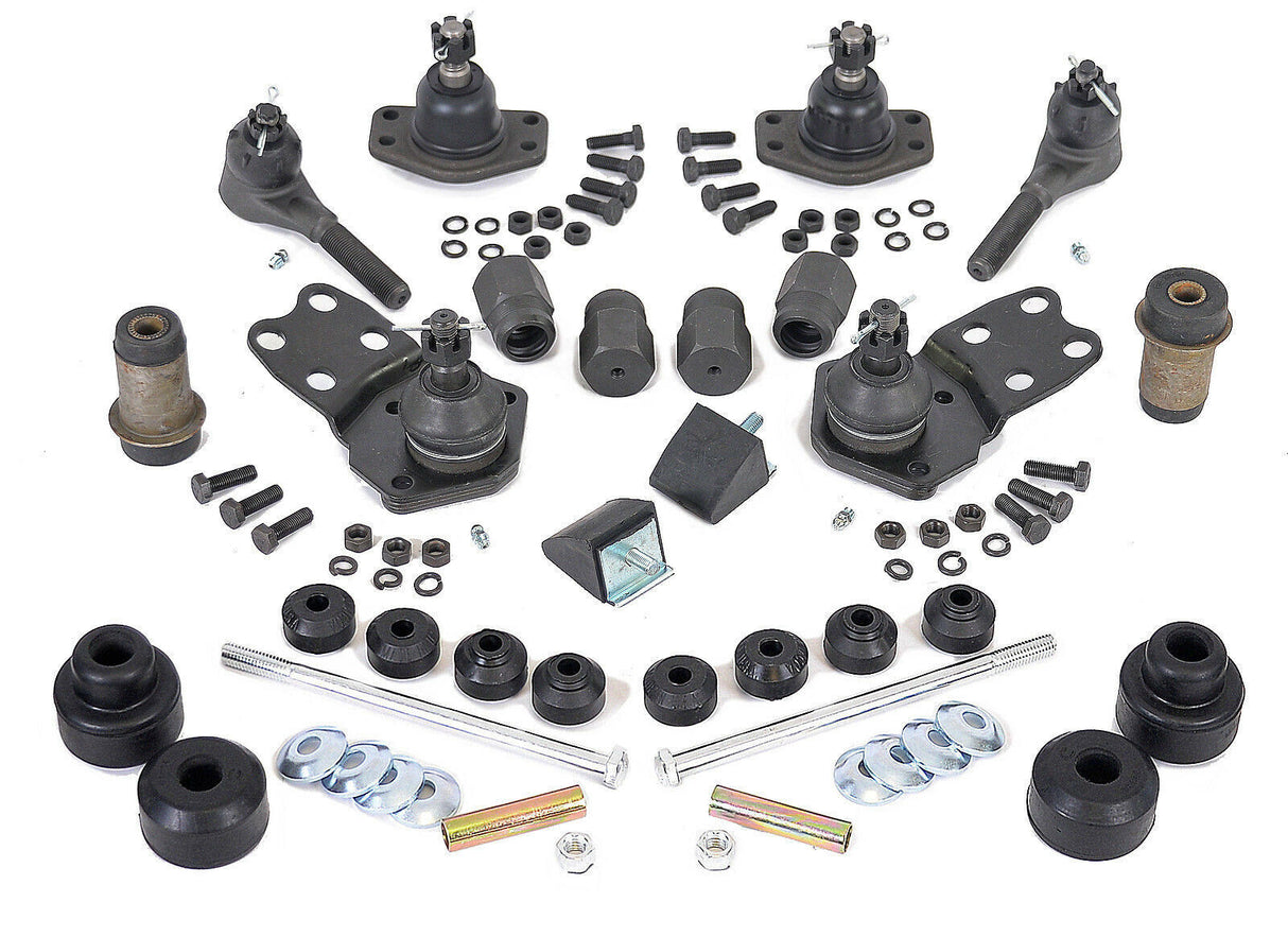 PST Original Front End Kit 1962-65 Ford Fairlane (MS; w/steel sleeves) - FEKFOR621SSK