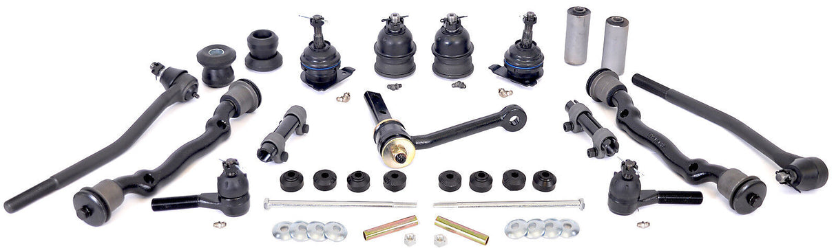 Super Orig Front End Kit 65-68 Cadillac (exc '65 75 Limo & CC; w/alum sleeves) - FEKSSCAD651ASK