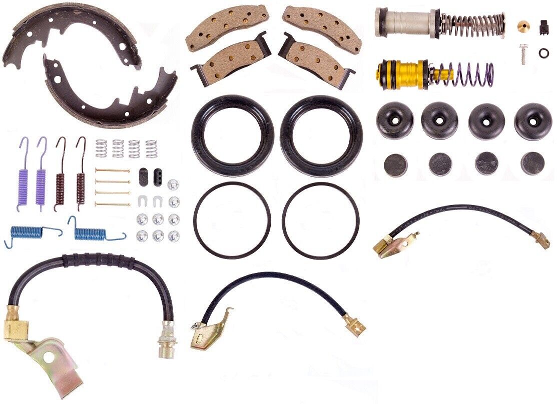 1972 Mercury Cougar Standard Brake Rebuild Kit (power disc; To 7/1/72) - BOKCOU722