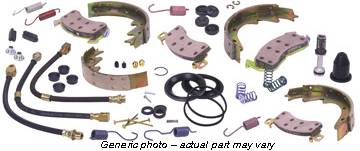 Disc Brake Pad and Rotor / Drum Brake Shoe and Drum Kit - BOKMWDOD671 - Fits 1967-68 Dodge Coronet Master Brake Rebuild Kit (drum brakes) - Kanter Auto