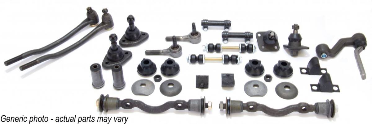 Suspension Rebuild Kit - FEKSSMER570 - PST Super Original Front End Kit 1957 Mercury Full Size (power steering) - Kanter Auto