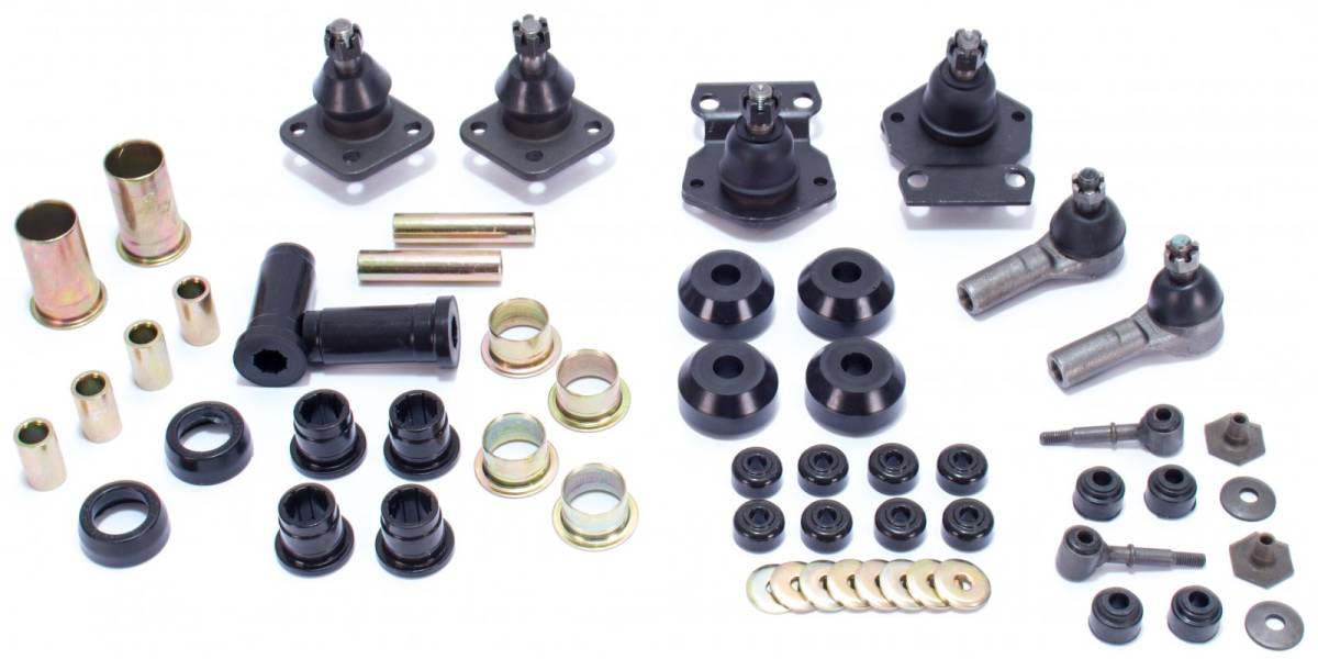 Suspension Rebuild Kit - FEKPGFOR754 - PST Polygraphite Front End Kit 1975-80 Ford Pinto, Mercury Bobcat (PS) - Kanter Auto