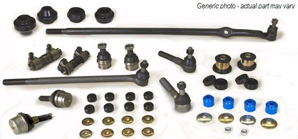 Suspension Rebuild Kit - FEKTPGDOD981 - PST Polygraphite Front End Kit 1998-99 Dodge Ram 1500, 2500 (4WD; Dana 44 axle) - Kanter Auto