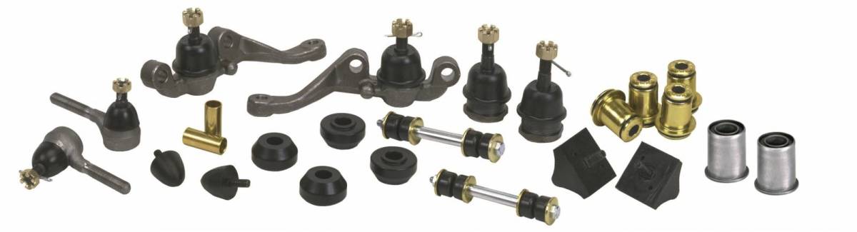 Suspension Rebuild Kit - FEKPGDOD641 - Polygraphite Front End Kit 1964-65 Dodge, 62-65 Plymouth A Body (4 piston disc) - Kanter Auto