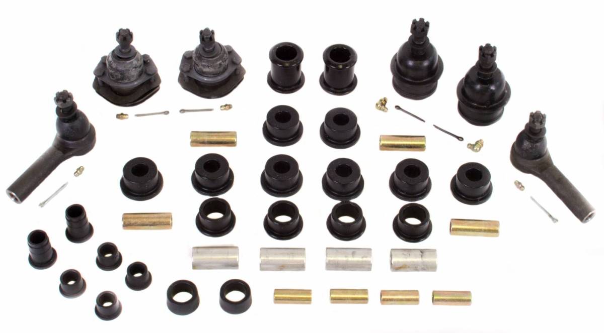 Suspension Rebuild Kit - FEKPGCHE841 - PST Polygraphite Front End Kit 1984-85 Chevrolet Corvette - Kanter Auto