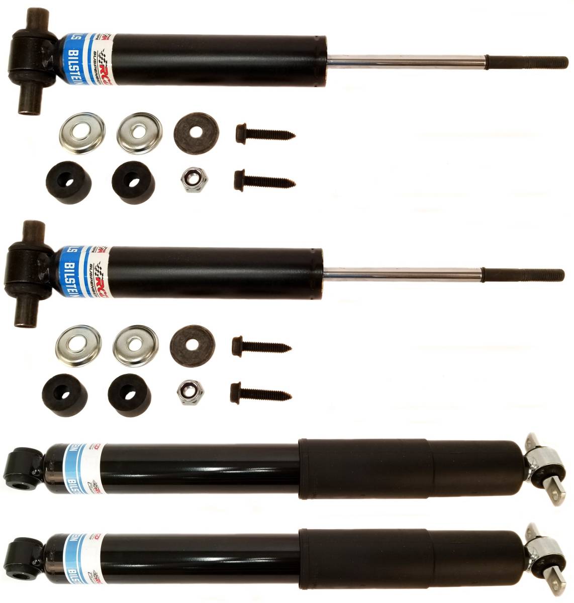 Suspension Shock Absorber Set - BIL7051270 - 1970 Buick Estate Wagon Bilstein Front & Rear Shocks