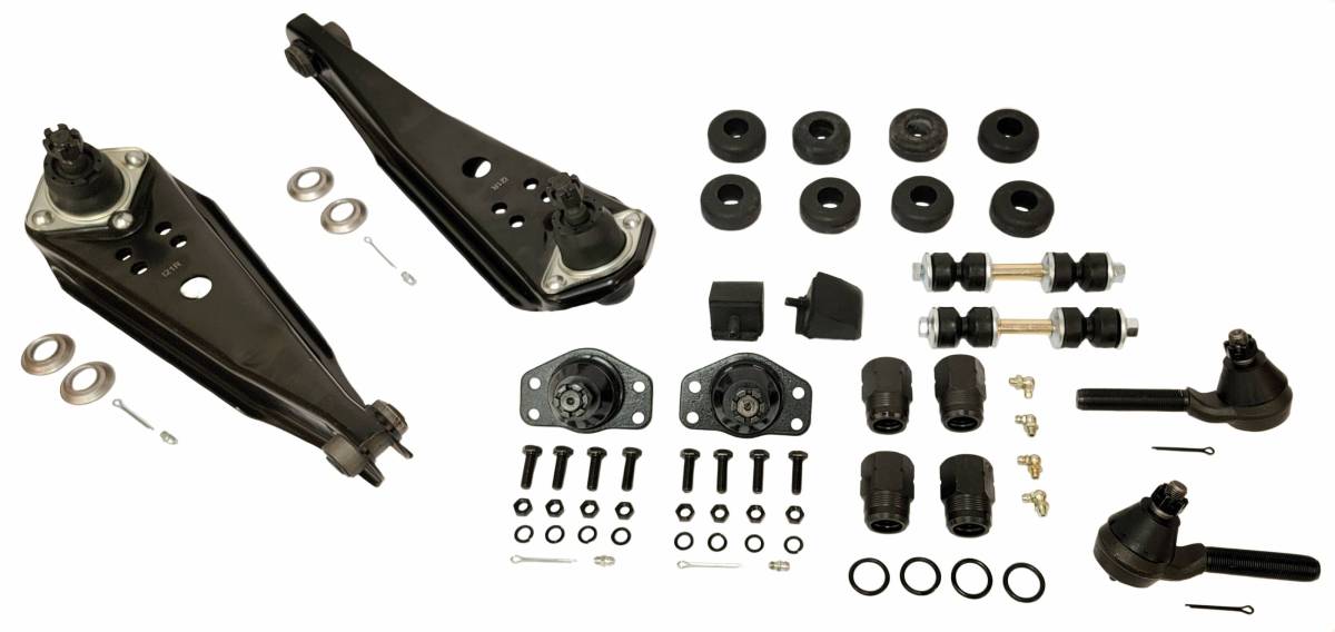Suspension Rebuild Kit - FEKFOR633 - PST Orig Front End Kit 1963 Ford Falcon/Ranchero (V8, PS), Mercury Comet (V8) - Kanter Auto