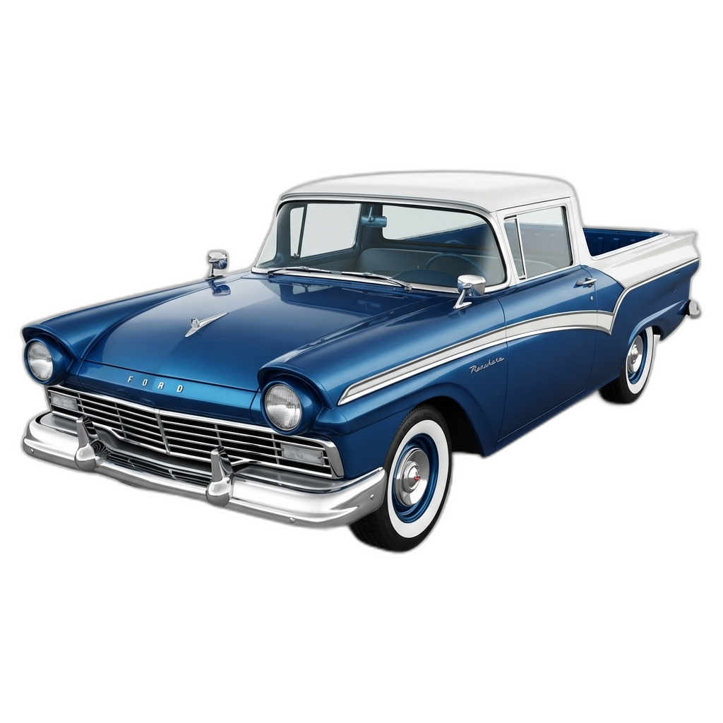 1957 Ford Ranchero Brake, Engine, Suspension and Steering Parts from Kanter Auto