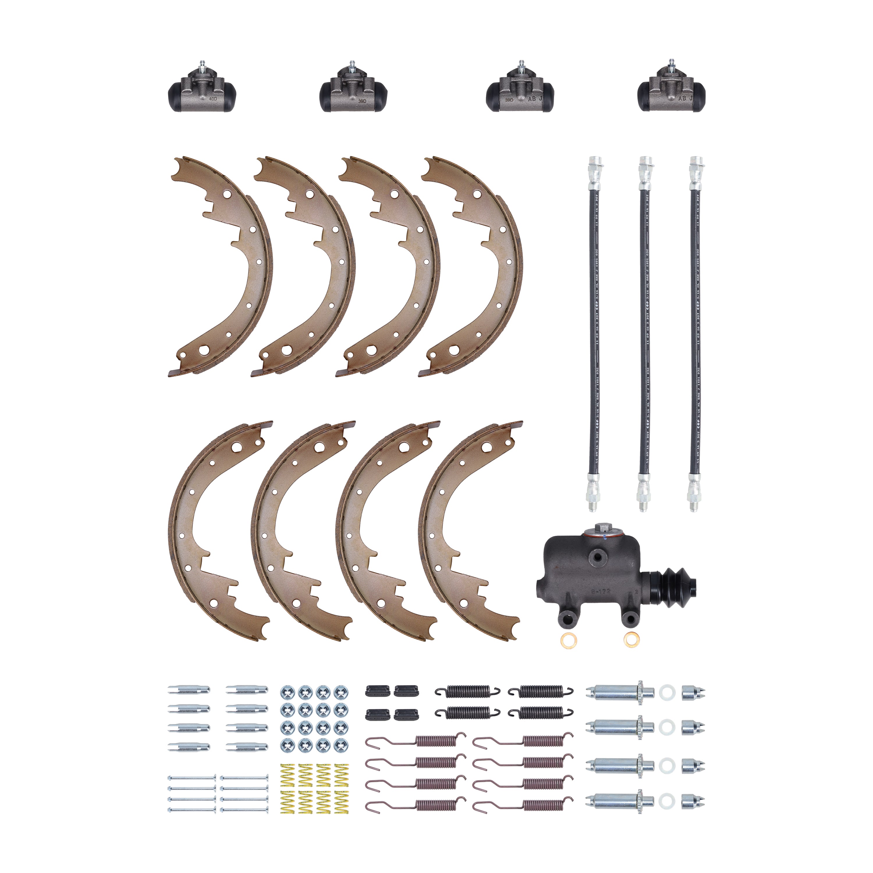 1940 Packard Model 1800, 1939 Model 1700 Deluxe Brake Overhaul Kit
