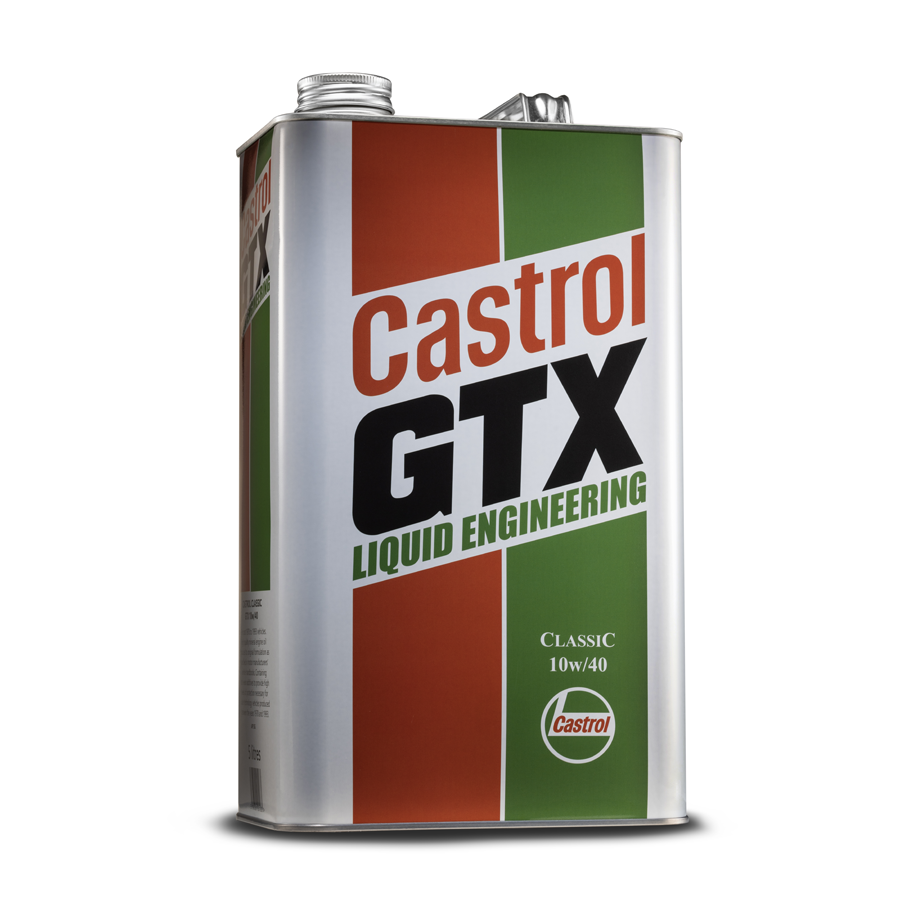 Castrol Classic GTX 10W40 Engine Oil 5L
