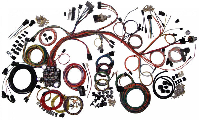 Electrical Wiring Harness - WH510063 - 1961-64 Chevrolet Full Size American Autowire Wiring Harness - Kanter Auto