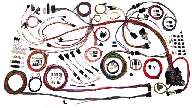 Electrical Wiring Harness - WH510158 - 1968-69 Chevrolet Chevelle, Malibu American Autowire Wiring Harness (ex. wagon) - Kanter Auto