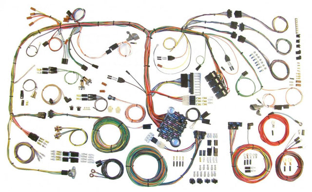 Electrical Wiring Harness - WH510289 - 1970-74 Dodge Challenger, Plymouth Barracuda American Autowire Wiring Harness - Kanter Auto