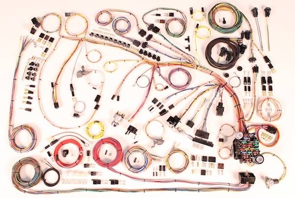 Electrical Wiring Harness - WH510360 - 1965 Chevrolet Full Size American Autowire Wiring Harness - Kanter Auto