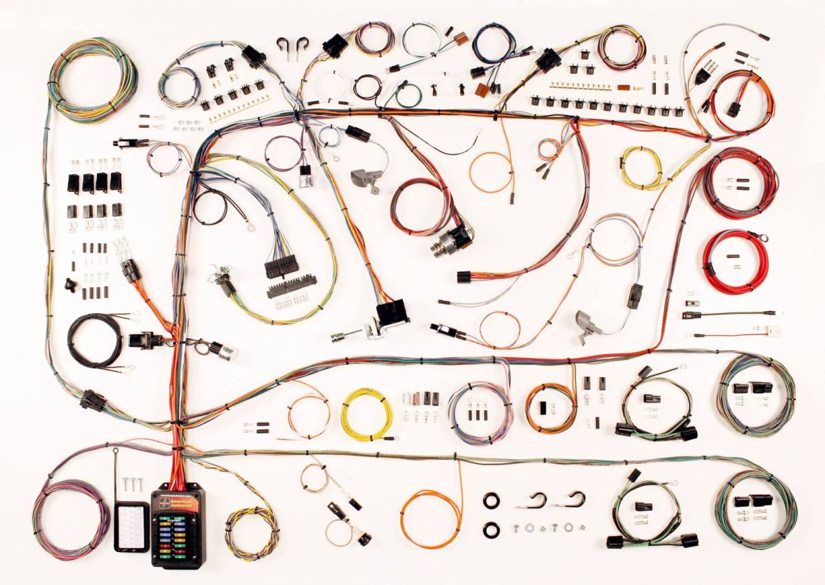 Electrical Wiring Harness - WH510591 - 1960-64 Ford & Mercury Full Size American Autowire Wiring Harness - Kanter Auto