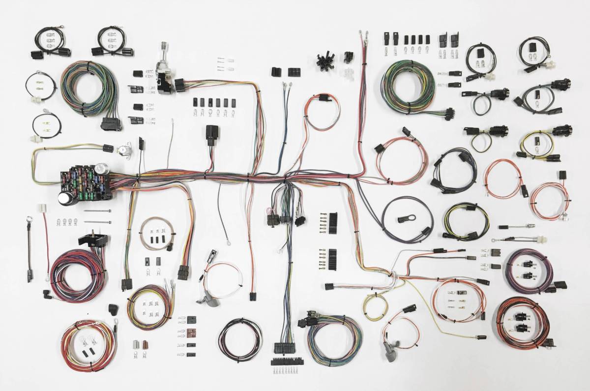 Electrical Wiring Harness - WH510645 - 1968-72 Oldsmobile A Body American Autowire Wiring Harness - Kanter Auto