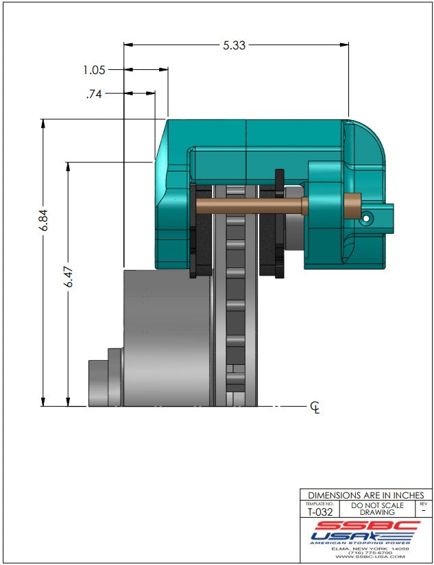 Disc Brake Kit (Aluminum)