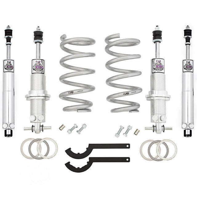 Viking Voyager Front Coilover/Rear Shocks 66-71 Rchro/Frlne/Torino/Mntgo SW (BB)