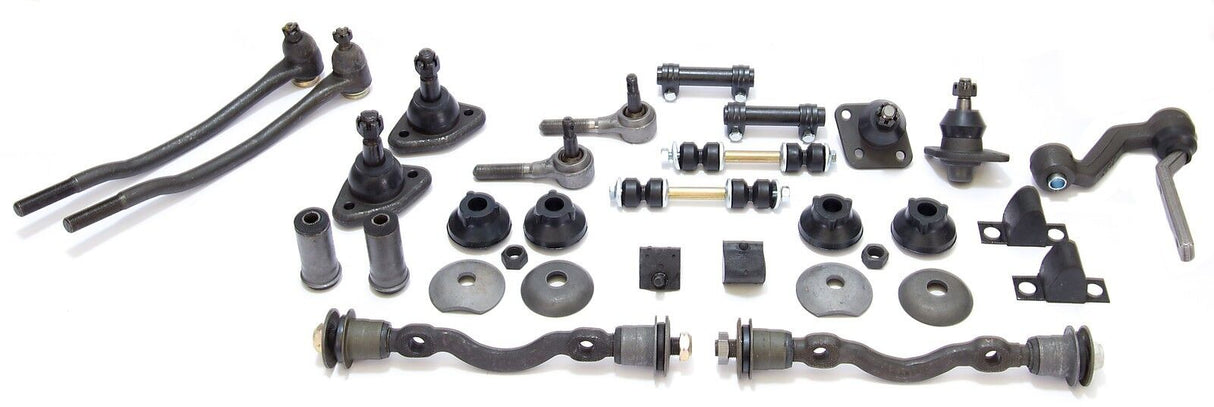 PST Super Original Front End Kit 1958 Mercury Full Size (MS; w/aluminum sleeves) - FEKSSMER581ASK