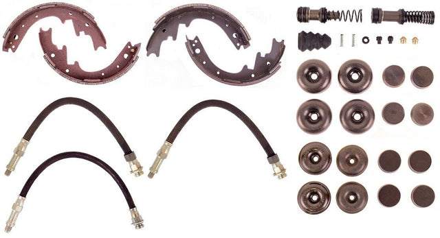 Fits 1970 Dodge Full Size Standard Brake Rebuild Kit (man/pwr; ex hi perf & SW) - BOKDOD700