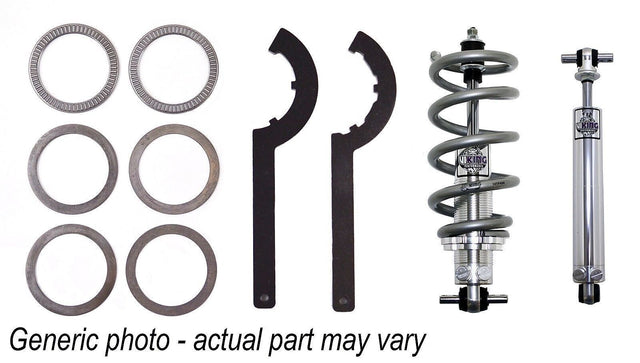 Viking  Warrior Front Coil-Over/Rear Smooth Body Shocks 1958-64 Chevy FS (SB) - VTW227-450T