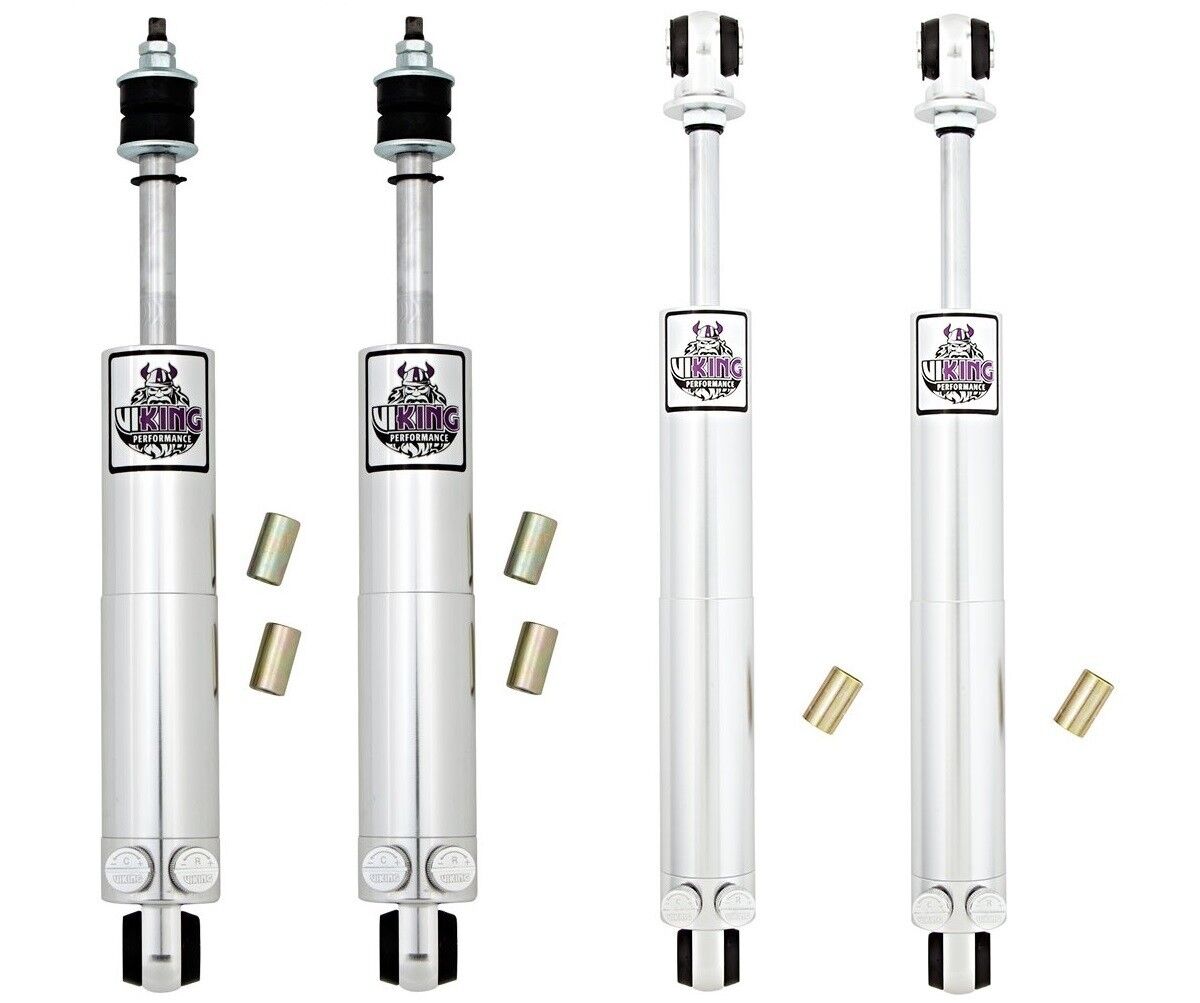 Viking Warrior 4 Pack Smooth Body Shocks 62-74 Mopar B/E Body (1.5" to 3" drop) - B201/B237K