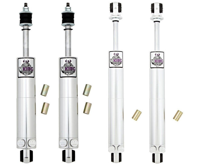 Viking Warrior 4 Pack Smooth Body Shocks 62-74 Mopar B/E Body (1.5" to 3" drop) - B201/B237K