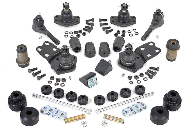 PST Original Front End Kit 1962-65 Ford Fairlane (MS; w/steel sleeves) - FEKFOR621SSK