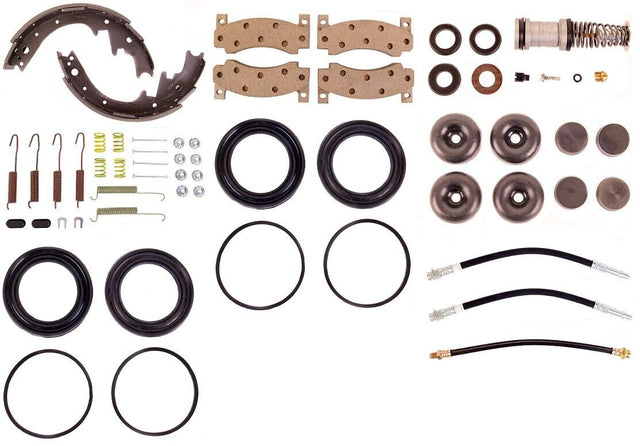 Fits 1970 Dodge Coronet Standard Brake Rebuild Kit (power disc; 440ci) - BOKDOD704
