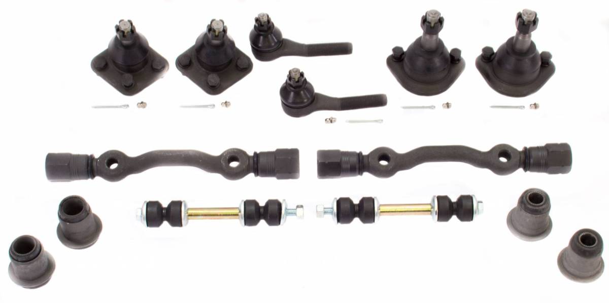 Suspension Rebuild Kit - FEKDFOR611 - Front End Repair Kit 61 62 Ford Galaxie Fairlane w/ PS - Kanter Auto