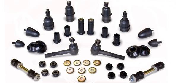 Suspension Rebuild Kit - FEKTPGCHE881 - Polygraphite Front End Kit 88-00 Chevy/GMC C1500/2500/Suburban/Tahoe/Yukon (2WD) - Kanter Auto