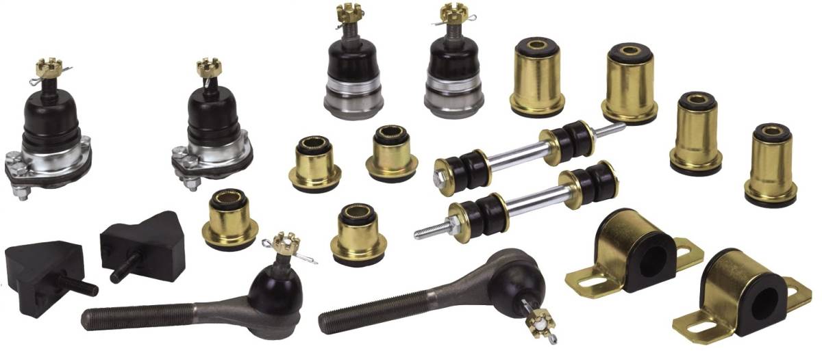 Suspension Rebuild Kit - FEKPGCHE672 - PST Polygraphite Front End Kit 1967 Chevrolet Camaro, Pontiac Firebird - Kanter Auto