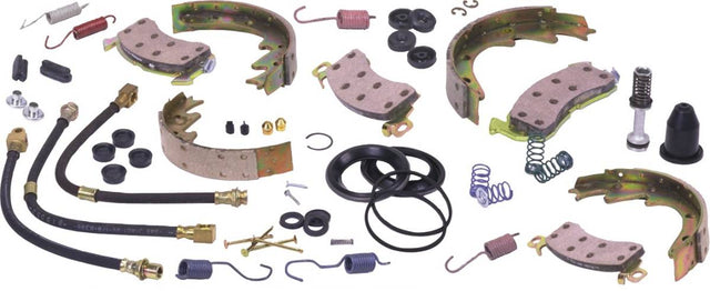 Disc Brake Pad and Rotor / Drum Brake Shoe and Drum Kit - BOKMWPON673 - 1967 Pontiac Tempest/LeMans/GTO Master Brake Rebuild Kit (drum brakes) - Kanter Auto