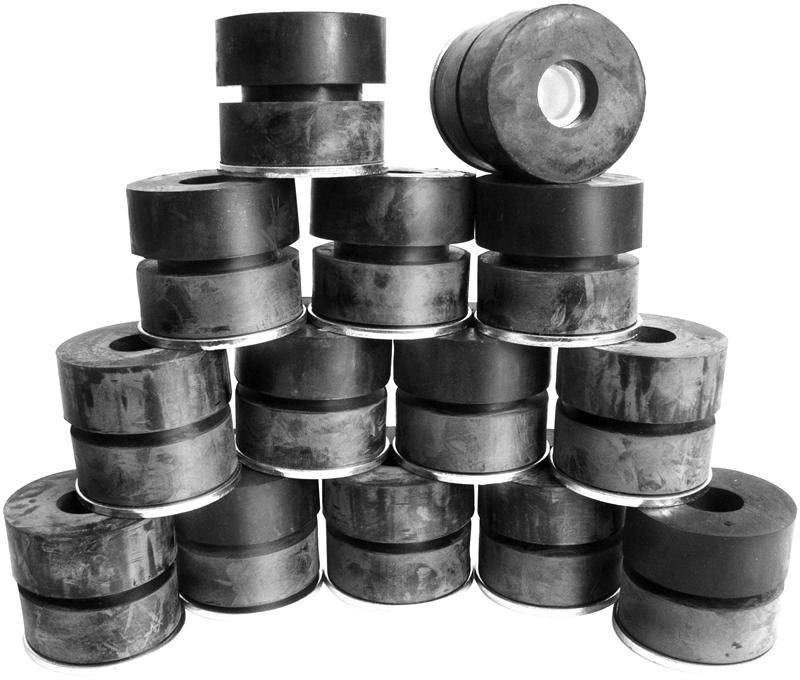 Body Mount Bushing - BMCHE642 - 1964-67 Chevy/Olds/Pont A Body Rubber s (Conv/SS/442/GTO) - Kanter Auto