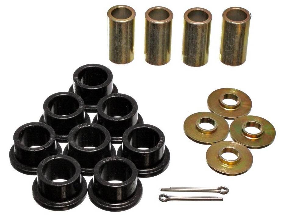 Suspension Strut Rod Kit - POLY37101 - 1963-74 Corvette PolygraphiteÂ® Rear Strut Rod Bushings (1.5" OD rod eye) - Kanter Auto
