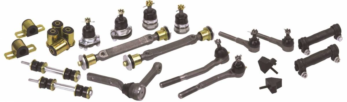 Suspension Rebuild Kit - FEKSPCHE743 - Polygraphite Super Front End Kit 1974 Chevy/Grand Prix A Body (1.375" LFCAB) - Kanter Auto