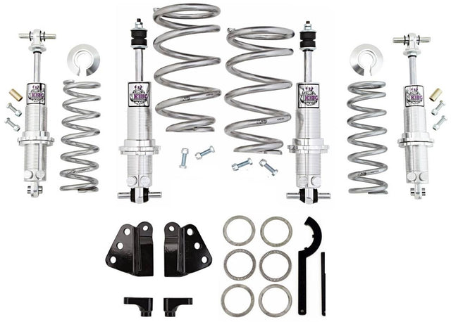 Coilover Set - SVCV388-400 - VikingÂ® Voyager Front & Rear Coil-Over Shocks 1997-13 Chevrolet Corvette - Kanter Auto