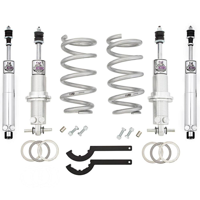 Suspension Shock Absorber Set - VTW327-450T - Viking Voyager Front Coil-Over/Rear Shocks 1958-64 Chevy Full Size (small block)