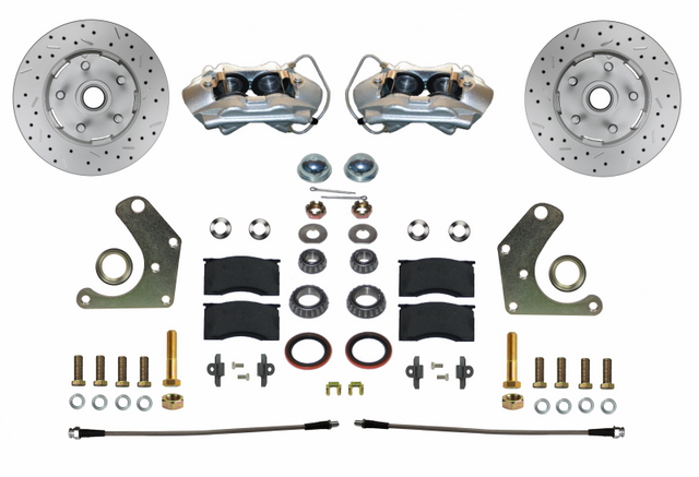 Brake Conversion Kit - DBK2003SMX - 1965-72 Mopar C Body Leed Brakes Front Wheel Disc (D&S) - Kanter Auto