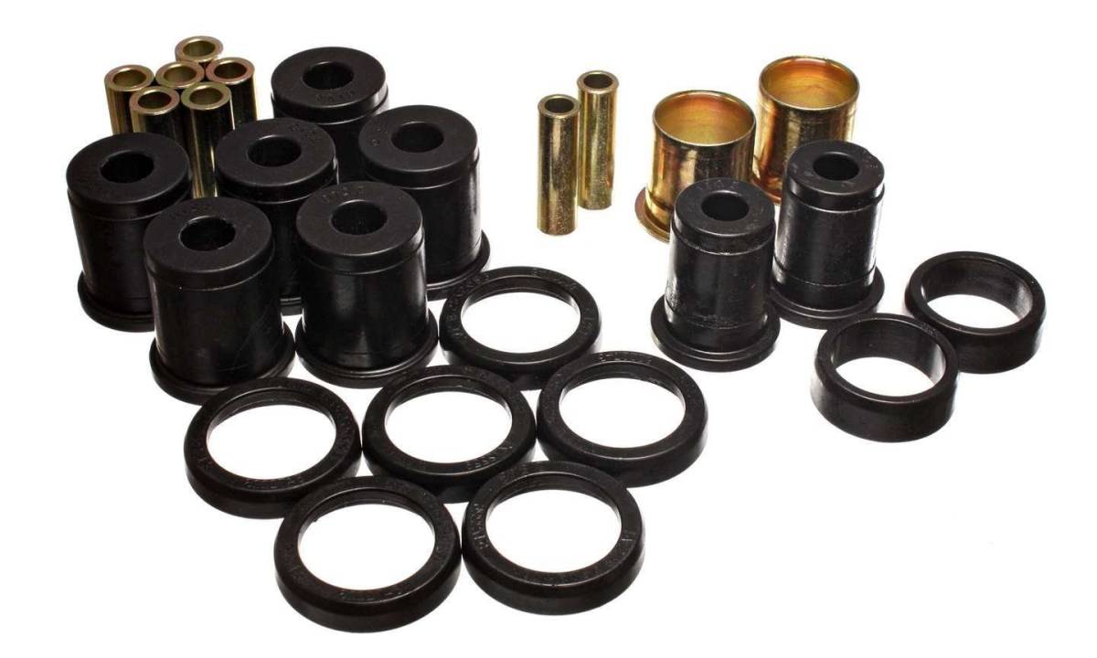 Suspension Control Arm Bushing - POLY33158 - 1973-74 Buick/71-77 Chevrolet Full Size PolygraphiteÂ® Rear Trailing Arm Bushings - Kanter Auto