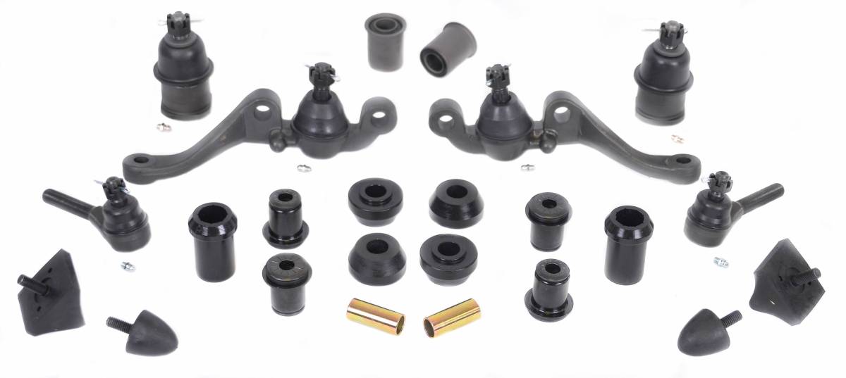 Suspension Rebuild Kit - FEKPGDOD621 - PST Polygraphite Front End Kit 1962-65 Mopar B Body - Kanter Auto
