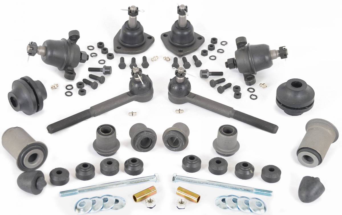 Suspension Rebuild Kit - FEKCHE651 - PST Original Front End Kit 1965-68 Chevrolet Full Size - Kanter Auto